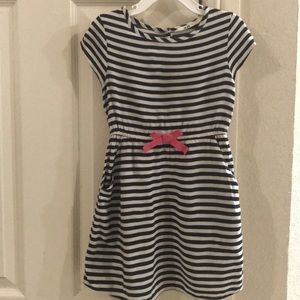 Girls striped dress